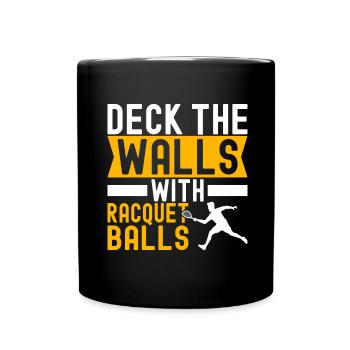 Racquetball Racquetball Player - Full Colour Mug - black - Front