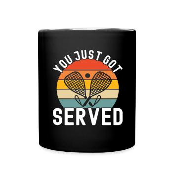 Racquetball Racquetball Player - Full Colour Mug - black - Front