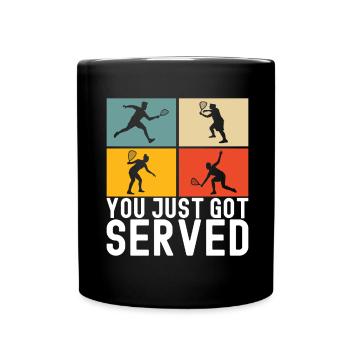 Racquetball Racquetball Player - Full Colour Mug - black - Front