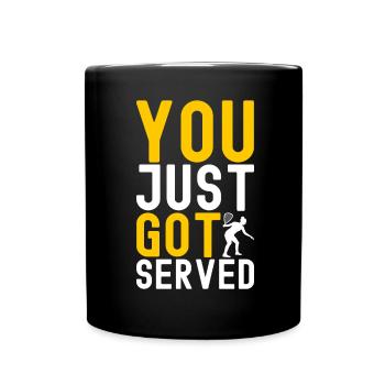 Racquetball Racquetball Player - Full Colour Mug - black - Front