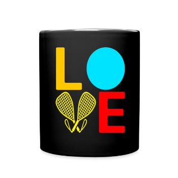 Racquetball Racquetball Player - Full Colour Mug - black - Front