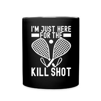 Racquetball Racquetball Player - Full Colour Mug - black - Front