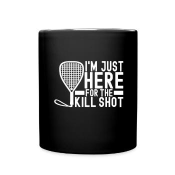 Racquetball Racquetball Player - Full Colour Mug - black - Front