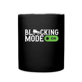 Roller derby - Mug uni - noir - Devant