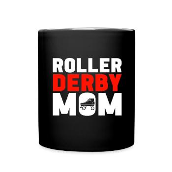Roller derby - Mug uni - noir - Devant