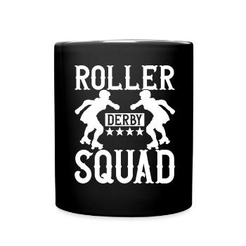 Roller derby - Mug uni - noir - Devant