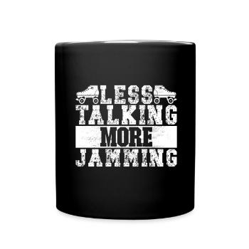 Roller derby - Mug uni - noir - Devant