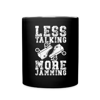 Roller derby - Mug uni - noir - Devant