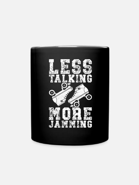 Roller derby - Mug uni - noir