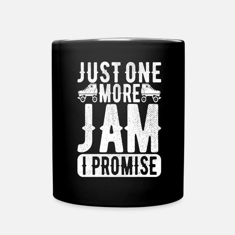 Roller derby - Mug uni - noir