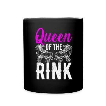 Roller Derby - Tasse einfarbig - Schwarz - Vorne
