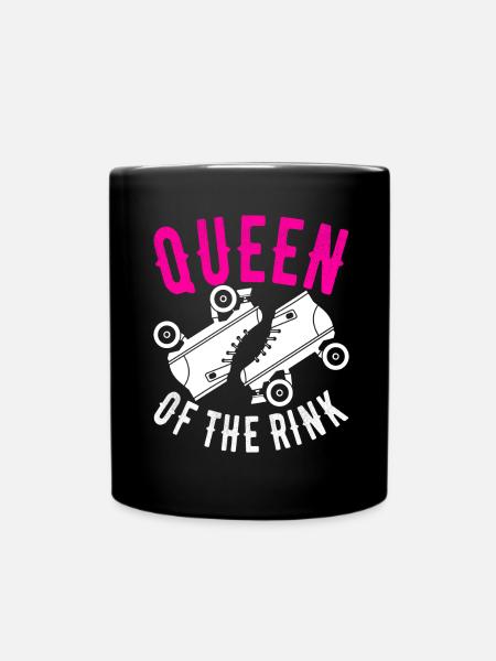 Roller derby - Mug uni - noir