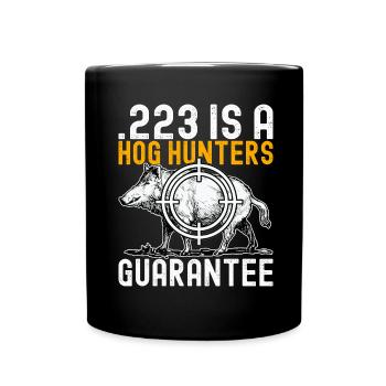 Hunters Wild Boar Hunting - Full Colour Mug - black - Front