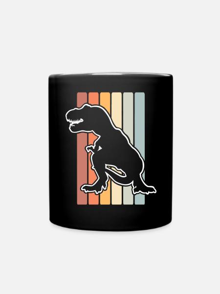 T Rex - Full Colour Mug - black