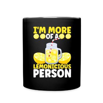 Stand de limonade Lemonade - Mug uni - noir - Devant