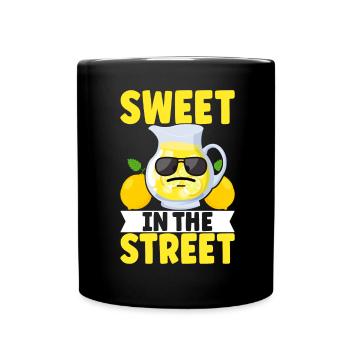 Stand de limonade Lemonade - Mug uni - noir - Devant