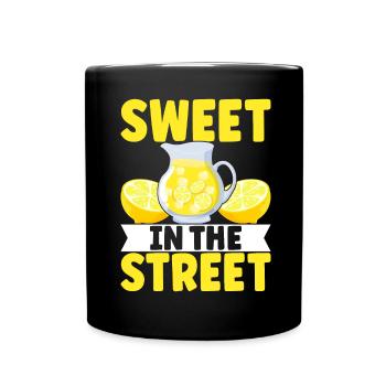 Stand de limonade Lemonade - Mug uni - noir - Devant
