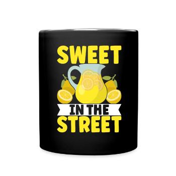 Stand de limonade Lemonade - Mug uni - noir - Devant