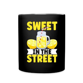 Stand de limonade Lemonade - Mug uni - noir - Devant