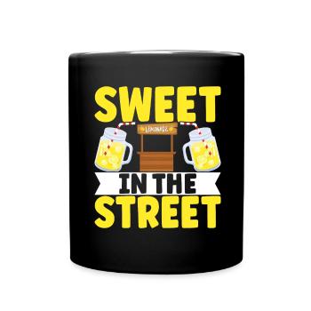 Stand de limonade Lemonade - Mug uni - noir - Devant