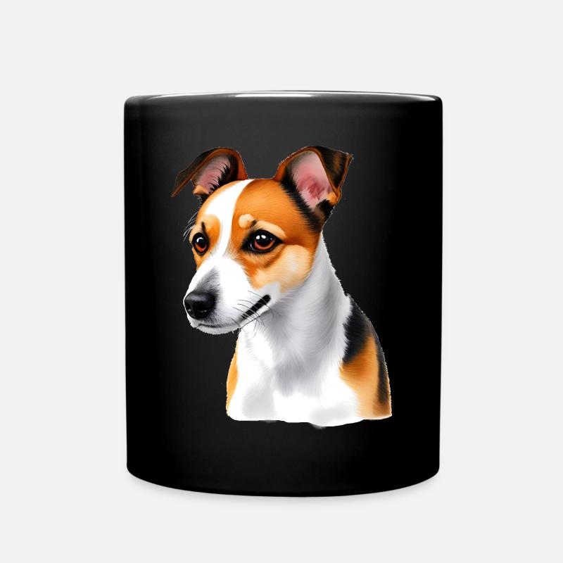 Jack Russell - Mug uni - noir