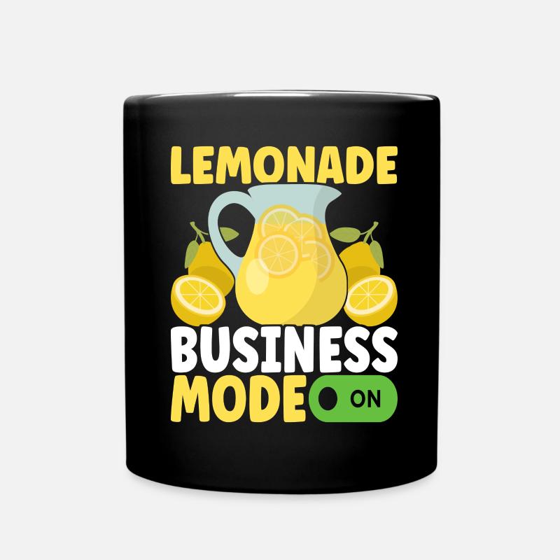 Stand de limonade Lemonade - Mug uni - noir