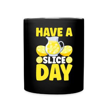 Stand de limonade Lemonade - Mug uni - noir - Devant