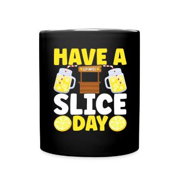 Stand de limonade Lemonade - Mug uni - noir - Devant