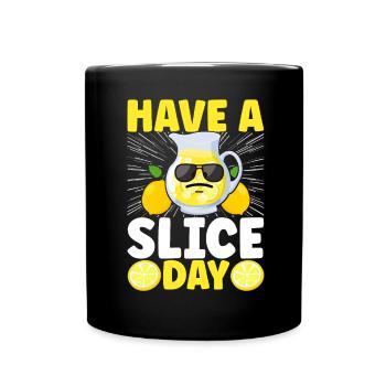 Stand de limonade Lemonade - Mug uni - noir - Devant