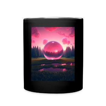 IMG 0256 - Tasse einfarbig - Schwarz - Vorne