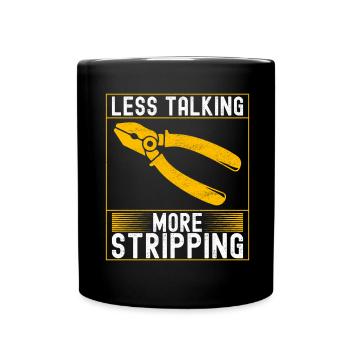 Électricien Technicien en électronique - Mug uni - noir - Devant