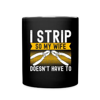 Électricien Technicien en électronique - Mug uni - noir - Devant