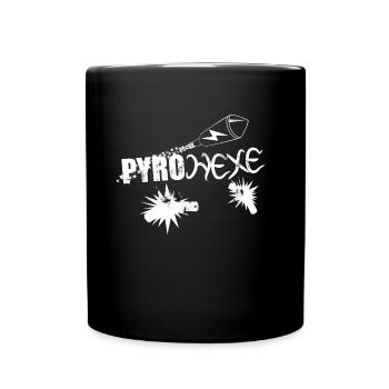 Pyrohexe - Tasse einfarbig - Schwarz - Vorne