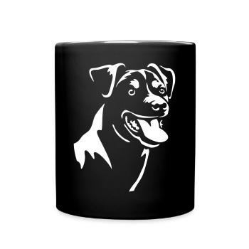 Bodeguero Andaluz Head "Black Edition" - Full Colour Mug - black - Front