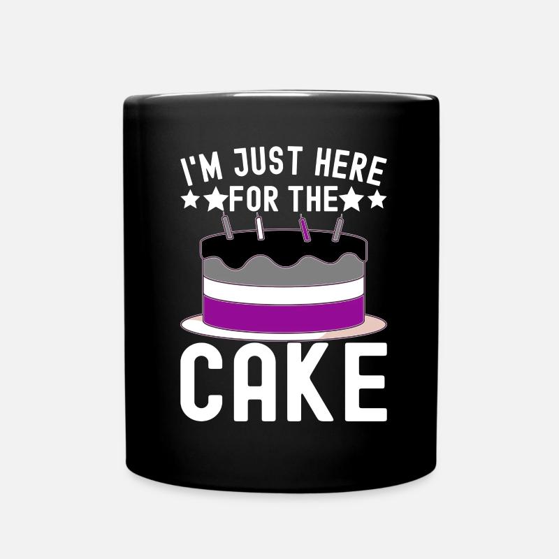 Asexuel Ace - Tasse einfarbig - Schwarz