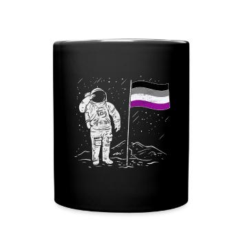 Asexual Ace - Full Colour Mug - black - Front