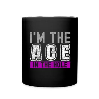 Asexual Ace - Full Colour Mug - black - Front