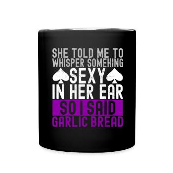 Asexual Ace - Full Colour Mug - black - Front