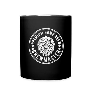 Brassage de bière Brassage de bière - Mug uni - noir - Devant