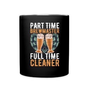 Beer Brewer Beer Brewing - Full Colour Mug - black - Front