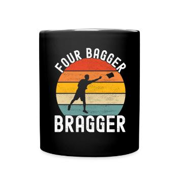 Cornhole Player Cornhole Board - Full Colour Mug - black - Front