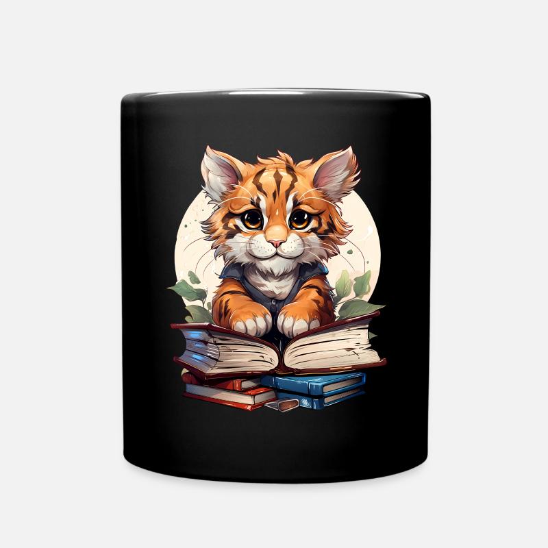 Tiger - Tasse einfarbig - Schwarz