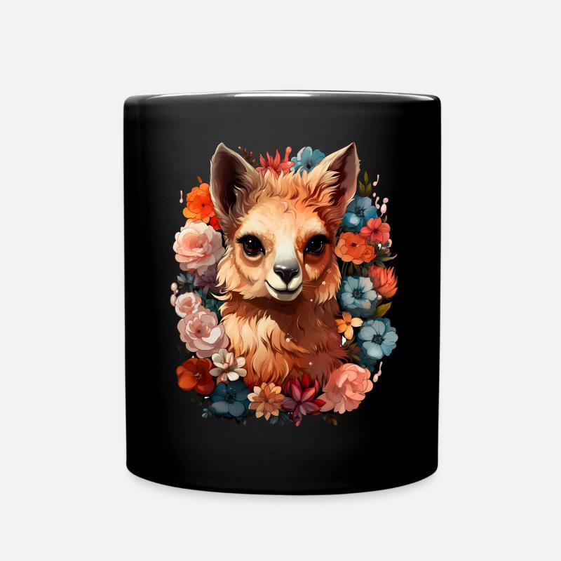Alpaga - Mug uni - noir