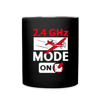 RC Avion RC Avion - Mug uni - noir - Devant