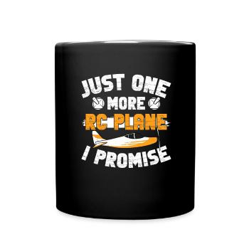 RC Avion RC Avion - Mug uni - noir - Devant