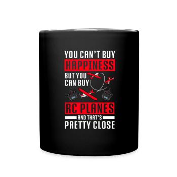 RC Avion RC Avion - Mug uni - noir - Devant