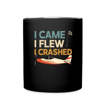 RC Avion RC Avion - Mug uni - noir - Devant