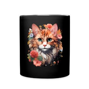 Chat - Mug uni - noir - Devant