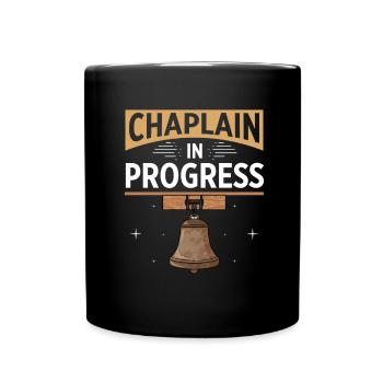Prêtre de paroisse aumônier - Mug uni - noir - Devant