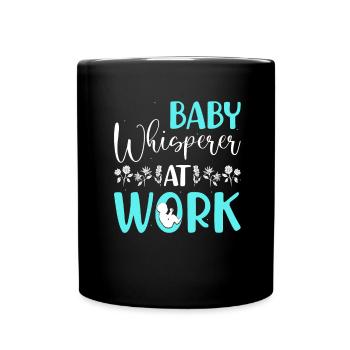 Doula infirmière sage-femme - Mug uni - noir - Devant